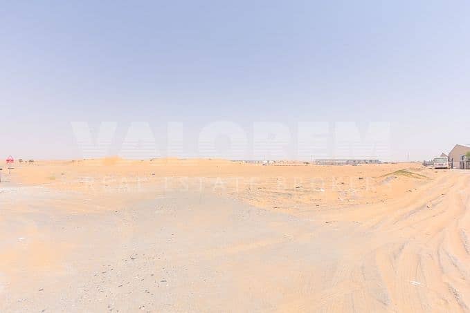 4 Freehold Commercial Plot for 99 years for Sale in UAQ