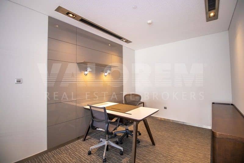 19 Fitted | Partitioned |Furnished |Index Tower |DIFC