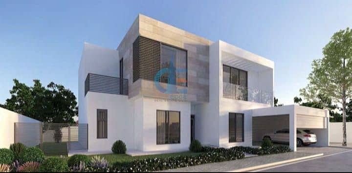 Two-bedroom villa, ready to receive, Nasma Villas complex, without service fees for life