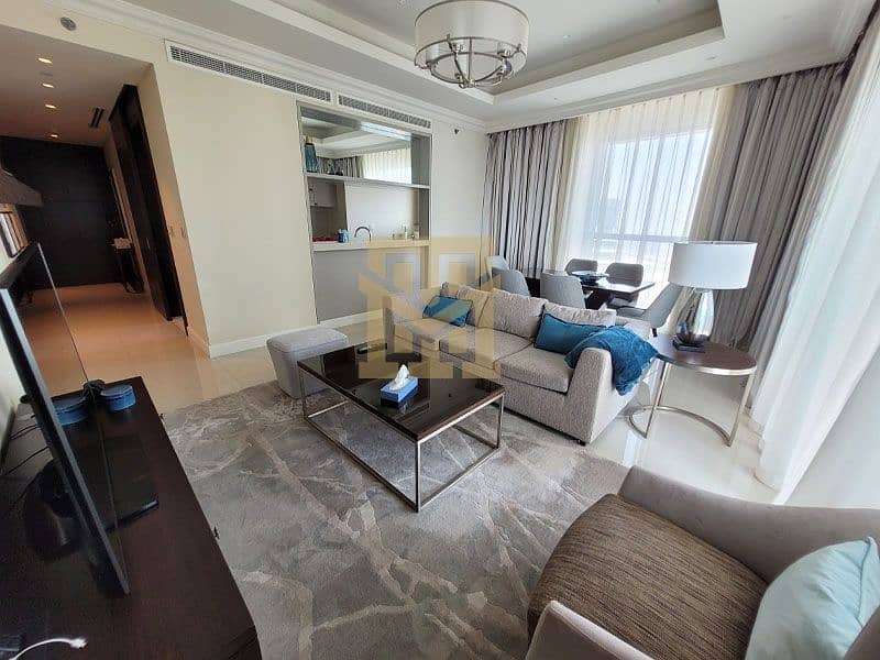 2 Full Burj Khalifa  View| Luxurious 2 Beds| Furnished| High Floor