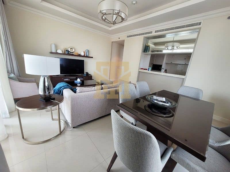 4 Full Burj Khalifa  View| Luxurious 2 Beds| Furnished| High Floor