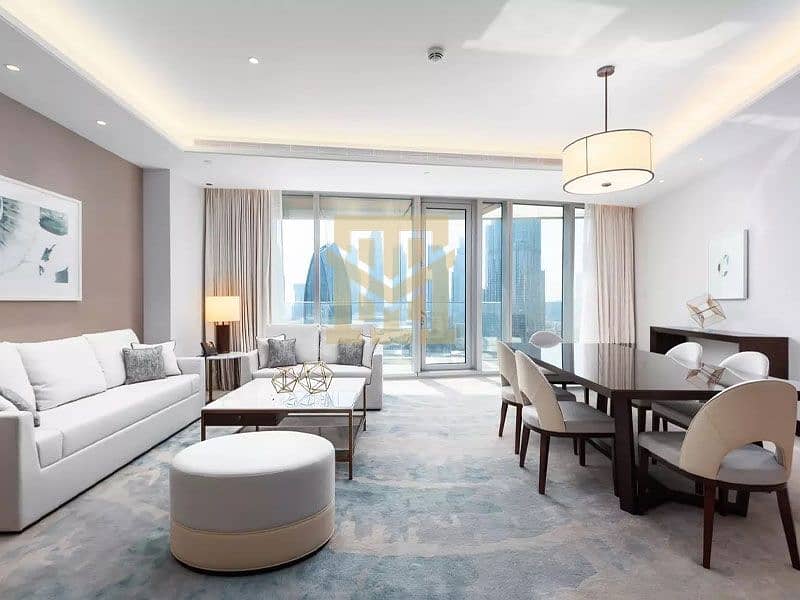 Luxury 2 Beds|Full Burj Khalifa View| Best Layout| High Floor