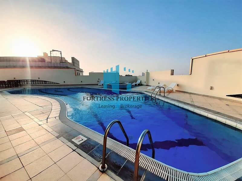 Private Huge 4BR + Maids I Balcony I Pool & GYM