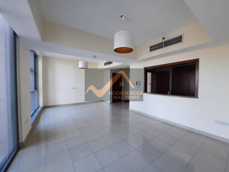 Burj khalifa view Bright Two Bedroom with maid room For rent in Standpoint tower