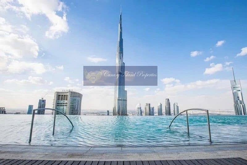 Burj Khalifa facing Penthouse for sale at Downtown.