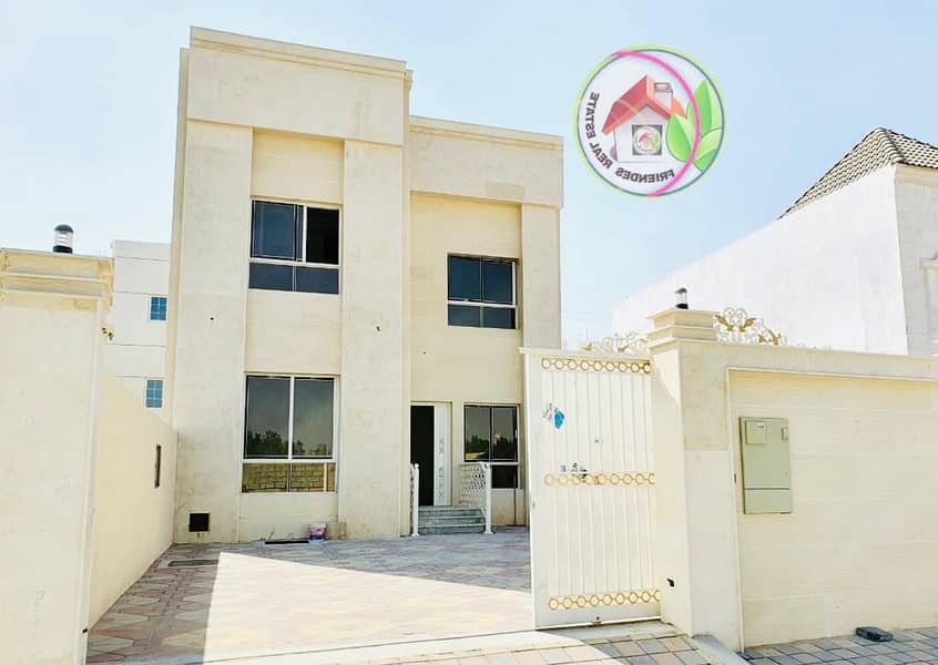 Villa for sale in Al Yasmeen area, Ajman, freehold for all nationalities, with the possibility of easy bank financing