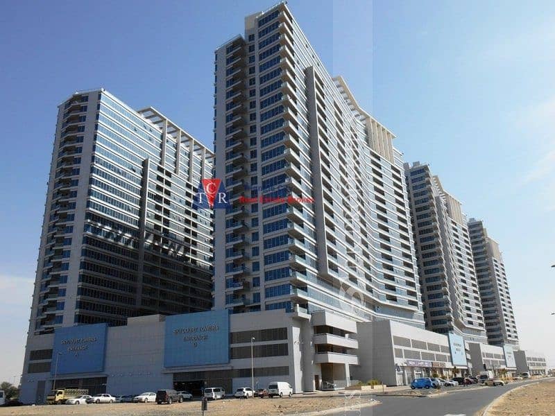 6 Pay 1835/- Per month Cheapest large Studio for rent in Sky Court Towers Dubai land