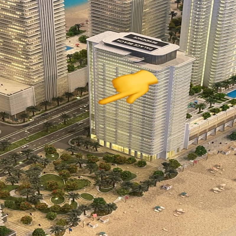 位于迪拜港，艾玛尔海滨社区，皇宫海滩公寓 1 卧室的公寓 2318888 AED - 5542656
