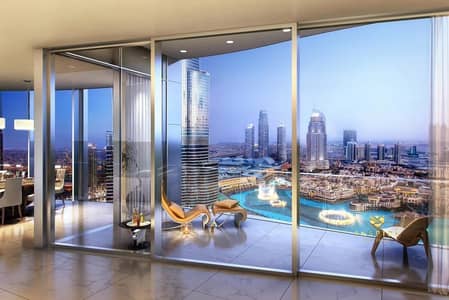 4 Bedroom Penthouse for Sale in Downtown Dubai, Dubai - Half Floor Penthouse | Il Primo | Executive Luxury