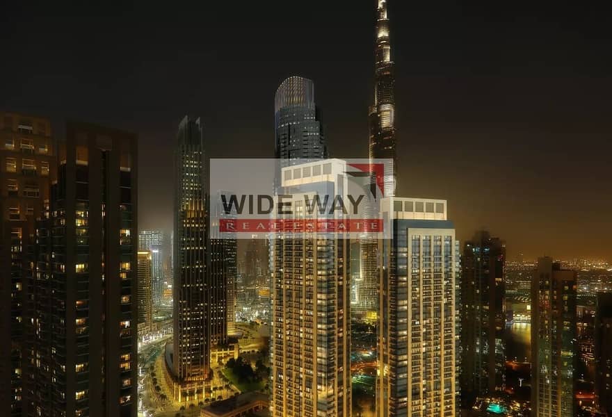 5 +Burj Khalifa/ Fountain View 1BR in ACT 1 2_ No Commission