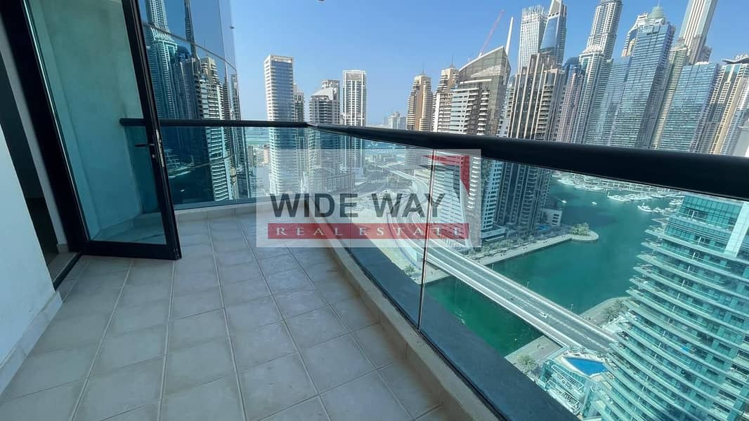 *Biggest 3BR +M w/Full Marina View - Huge Balcony