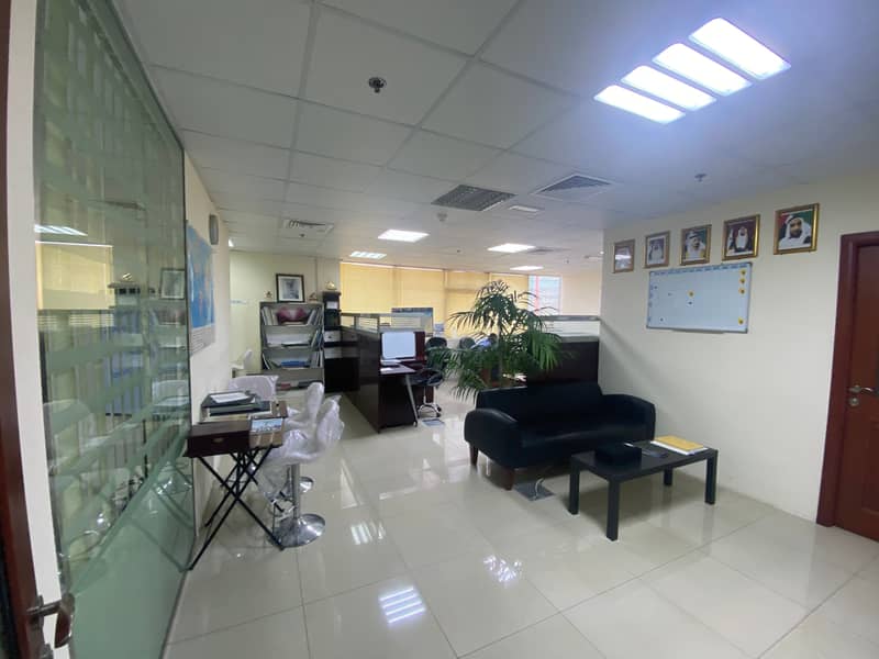 SPACIOUS OFFICE FOR SALE | RENTED| PRIME LOCATION | FURNISHED