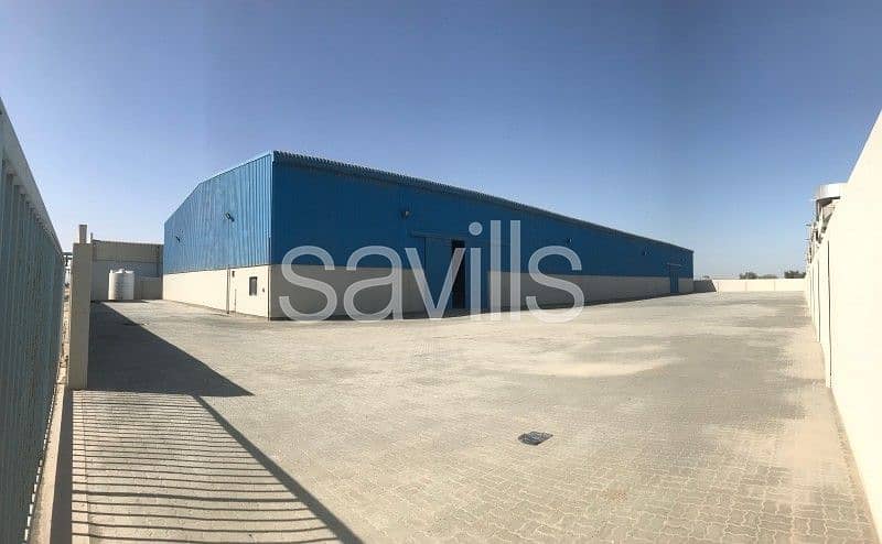 Excellent New Warehouse for Lease in Musaffah