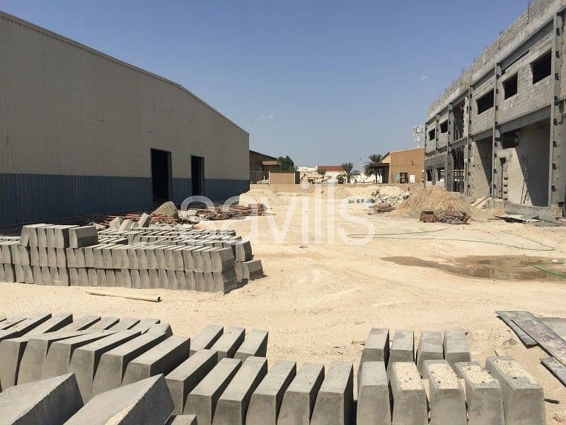 Brand New Warehouse and offices for lease in Musaffah