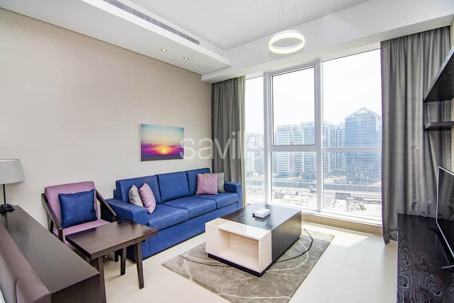 Fully Furnished and Serviced Studio in Corniche