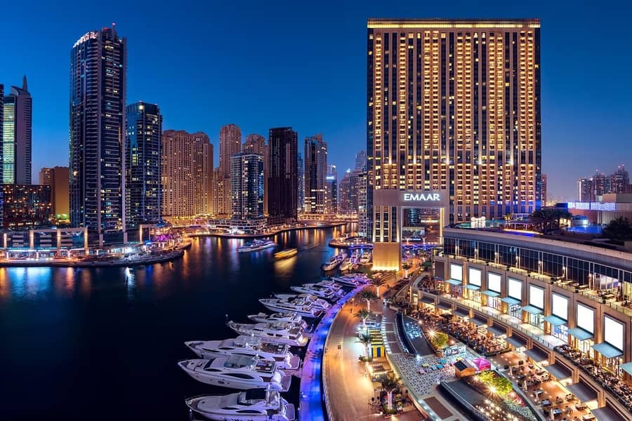 位于迪拜码头，迪拜谦恭海滨酒店（购物中心酒店） 3 卧室的公寓 3300000 AED - 5390319