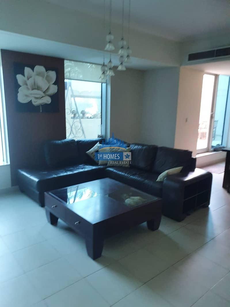 Furnished |Huge 1 br with Terrace| Marina View