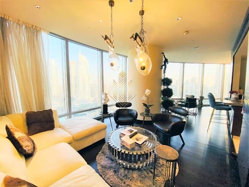 2 Luxurious Three Bedrooms Plus Study In Burj Khalifa Tower