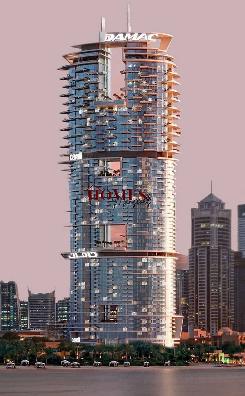 شقة في برج كافالي،دبي مارينا 2 غرف 2800000 درهم - 5501948