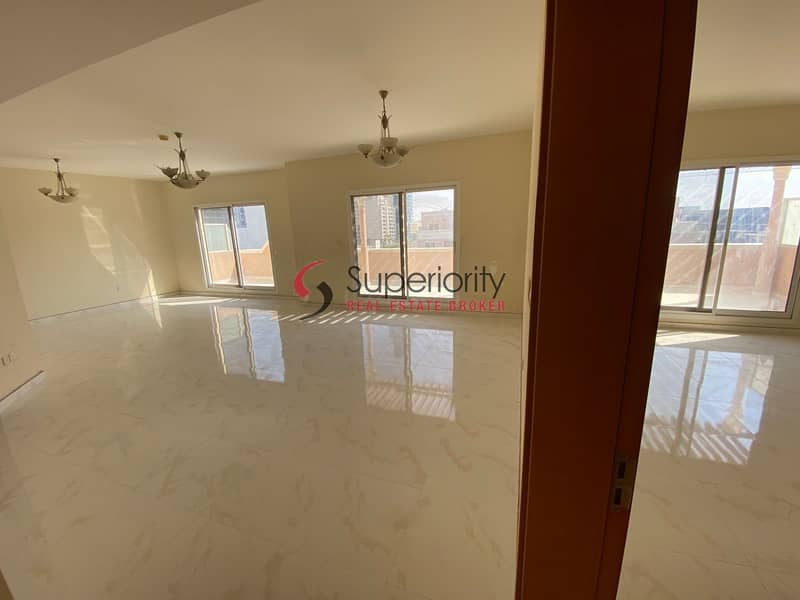 RENOVATED | UNFURNISHED | READY | ENORMOUS | EMIRATES GARDEN 2 | MULBERRY 1