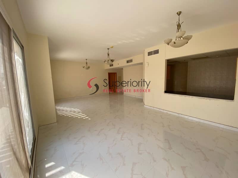 READY | RENOVATED | ENORMOUS | UNFURNISHED | EMIRATES GARDEN 2 | MULBERRY 1