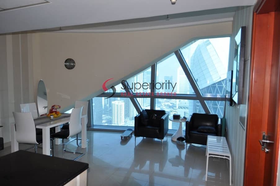 شقة في برج بارك تاور B،بارك تاورز،مركز دبي المالي العالمي 2 غرف 1100000 درهم - 5277714