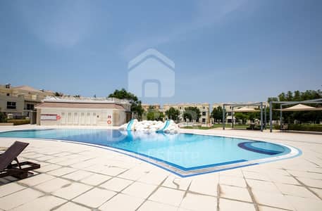 4 Bedroom Townhouse for Rent in Al Hamra Village, Ras Al Khaimah - Pool View 4 Bedroom Bayti Townhouse - With Maids Room