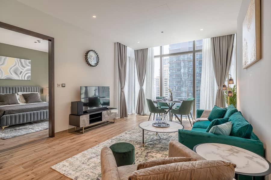 Brand New Opulent 1 Bedroom Apartment Dubai Marina