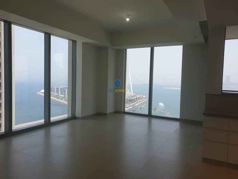 Huge Size |  Full Sea View |  Ready to Move I 3BK + Maids