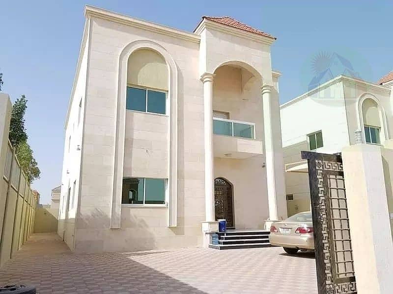 Villa with a monthly premium of AED 6000 without a super deluxe finshing