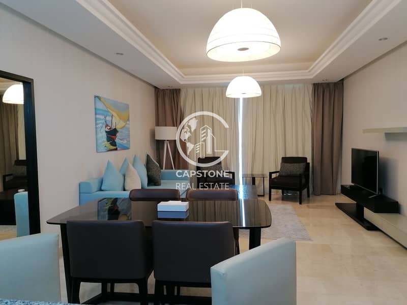 LUXURIOUS FULLY FURNISHED 2BHK | ADDC INCLUDED | 140K | CORNICHE | FULL FACILITIES!!!