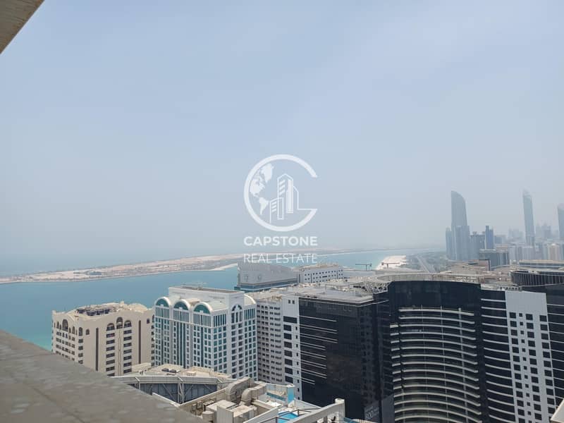 Stunning Sea View 2 BR +MR Apt. With full Facilities| Parking | Call Now
