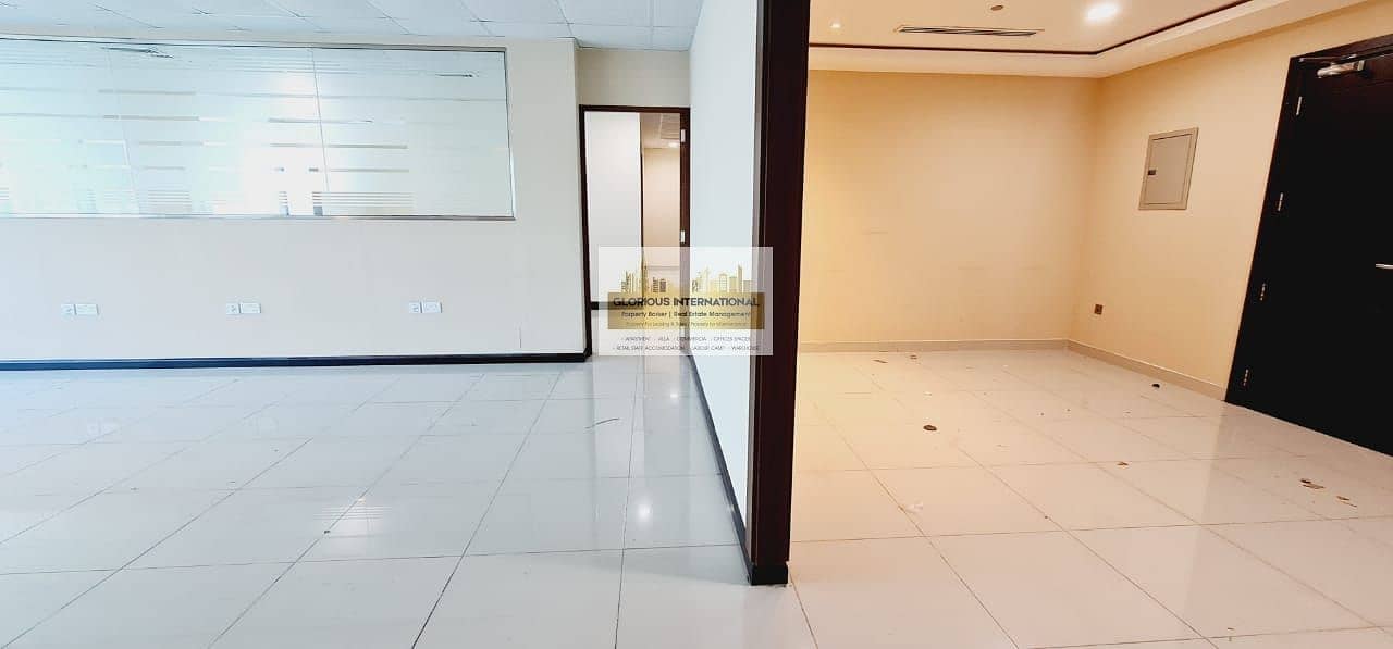Ready to move in! Office Space for Rent,Khalifa St