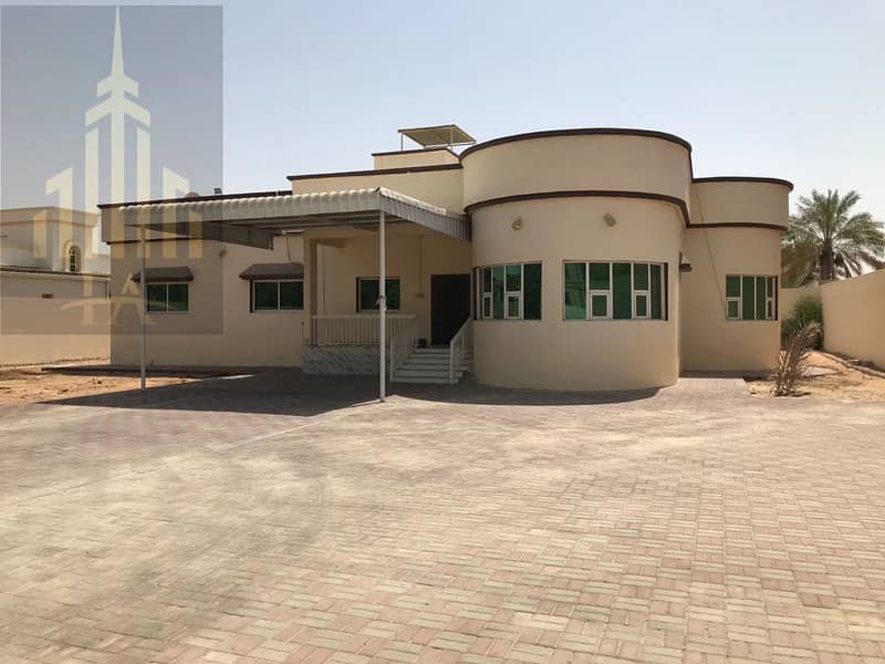 GROUND FLOOR  BRAND NEW VILLA 5 MASTER SIZE BEDROOMS WITH MAJLIS HALL IN AL JURF AJMAN FOR RENT AED 75,000/-YEARLY