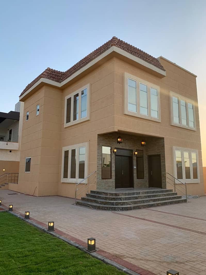 VILLA WITH FULLY AIR CONDITIONER 5 BEDROOMS WITH MAJLIS HALL IN AL HAMIDIYA 1 AJMAN FOR RENT AED 120,000/-YEARLY