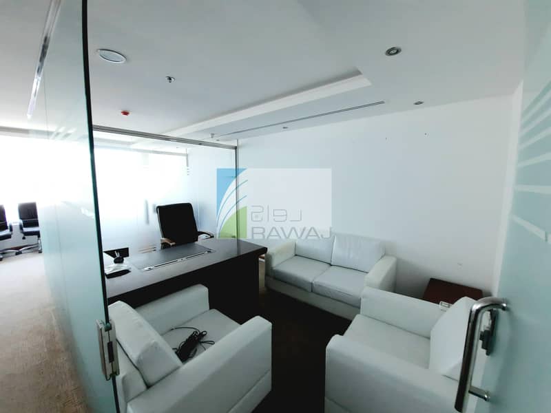 FURNISHED OFFICE WITH PARTITION FOR RENT AT ONTARIO TOWER