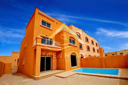 5 Bedroom Townhouse for Sale in Al Reef, Abu Dhabi - With ReFund I Private Pool I Good for Investment