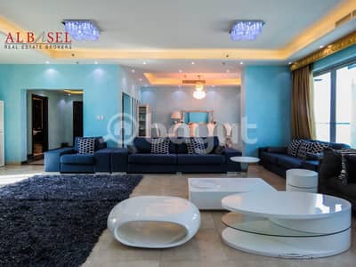 5 Bedroom Penthouse for Sale in Business Bay, Dubai - FULL FLOOR PENTHOUSE | OVER LOOKING FULL CANAL, BURJ KHALIFA AND CREEK