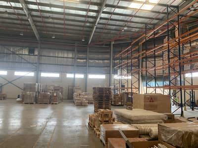 Warehouse for Rent in Jebel Ali, Dubai - Jebal ali Free zone (JAFZA -North) 70000SqFt warehouse built in offices