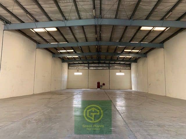 Al Qouz 10,000 Sq. Ft warehouse built in with ready office, toilet and pantry