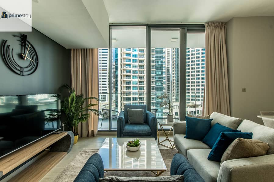 位于迪拜码头，LIV公寓 2 卧室的公寓 16000 AED - 4826938