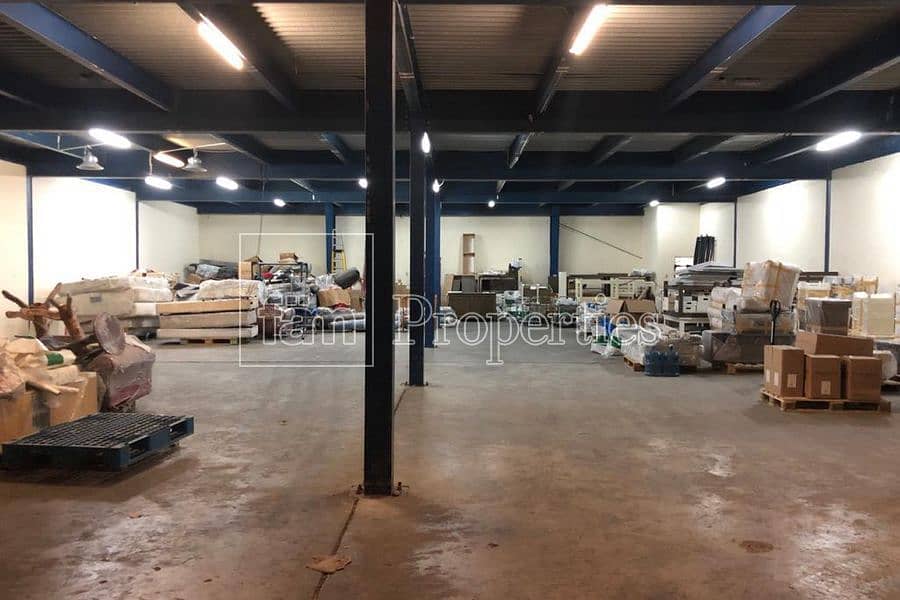 3 Well maintained warehouse with mezanine