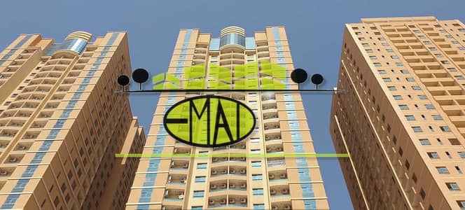 2 Bedroom Apartment for Rent in Emirates City, Ajman - Paradise Lakes:  2 Bedroom Hall + Car Parking in Emirates City, Hot Deal !!