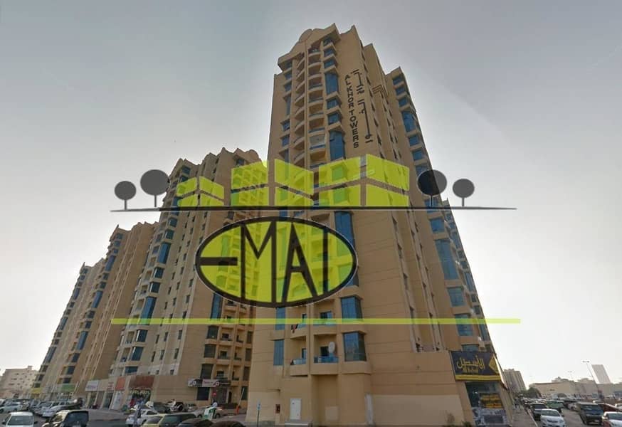 Al Khor Towers: 3 Bed Hall Sea View and Maid 2366 sqft very very big
