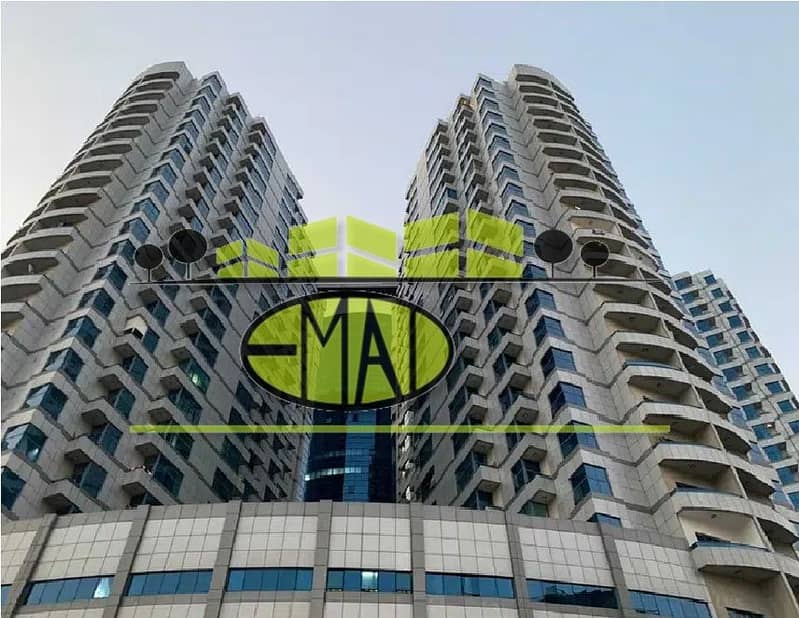 Falcon Towers | 1 Bed Hall | 2 Washrooms | Big size | Downtown Ajman