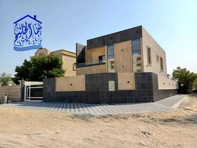Modern villa for sale, the third piece of Sheikh Ammar Street, freehold for all nationalities