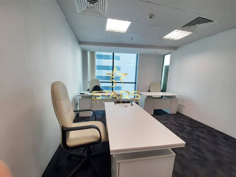 Direct From Landlord - Free Dewa, Internet with Furnished Office for Rent