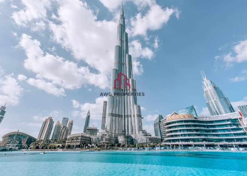 Burj khalifa! Chiller free! Stunning fountain view! Free maintenance Burj khalifa! Chiller free! Stunning fountain view! Free maintenance