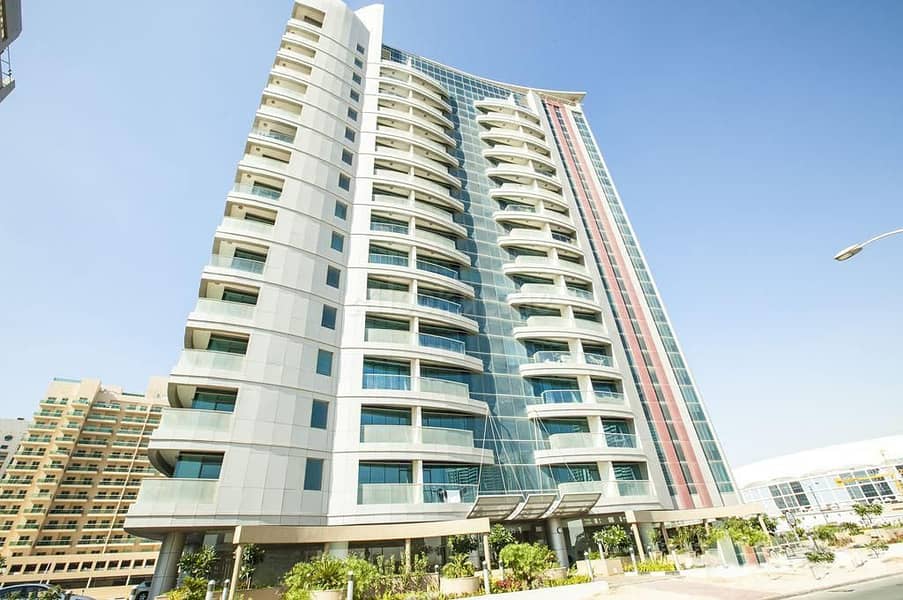 شقة في برج القناة 2 مدينة دبي الرياضية 1 غرف 650000 درهم - 4089050