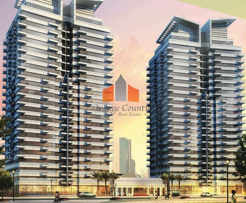 شقة في برجي لايم لايت التوأم،مدينة دبي الرياضية 2 غرف 740000 درهم - 5413147